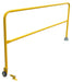 Vestil SSG-9 Steel Dock Safety Swing Gate 9 ft. Length Yellow