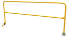 Vestil SSG-9 steel dock safety swing gate - view 2
