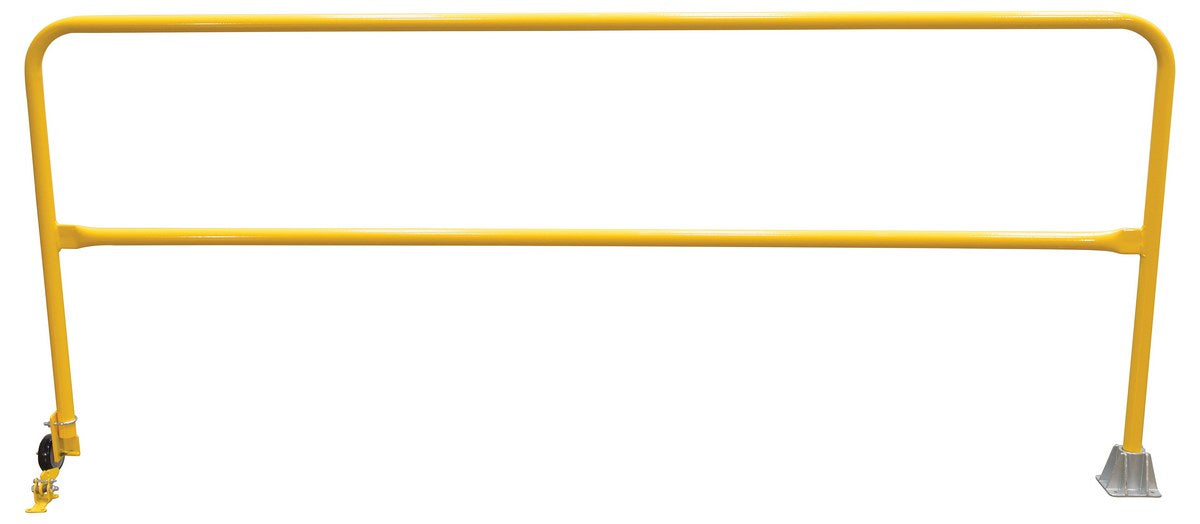 Vestil SSG-9 steel dock safety swing gate - view 3