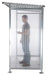 Vestil SSH-7939-80 steel smoking shelter bus stop - view 8