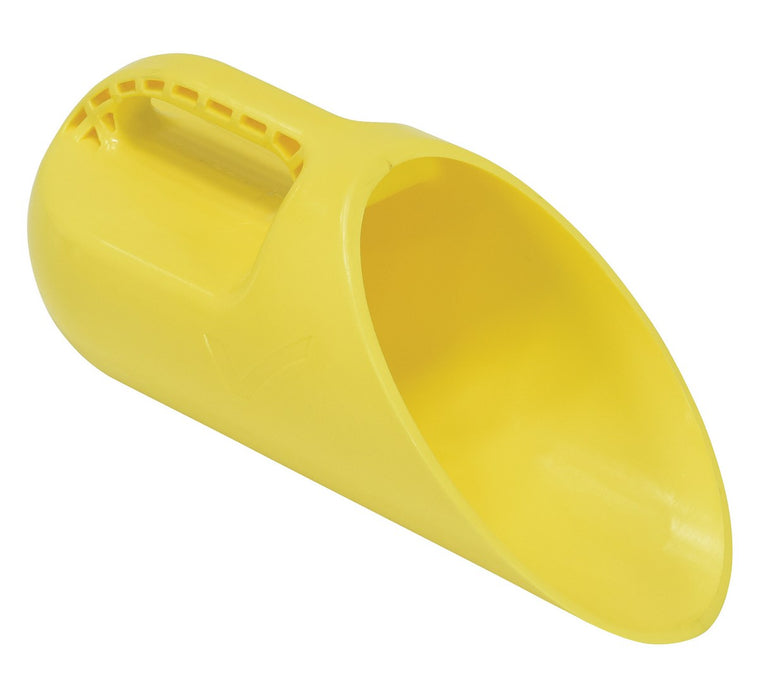 Vestil SSP-05 Polyethylene Salt Scoops 12 Pack Yellow