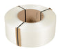 Vestil ST-38-9X8-NA Polypropylene Strapping 3/8 in. Width 12,900 ft. 9 in. x 8 in. Core Clear