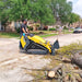 Mini Skid Steer Stand On Compact Track Loader ( 4 in 1 bucket included ) with 25HP KUBOTA D1105 Diesel Engine,  Common Industry Interface (CII),  CROBA  STL1000