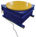 Vestil STPC-CD Steel Chain Driven AC Powered Carousel 4,000 lb. Capacity Blue / Yellow