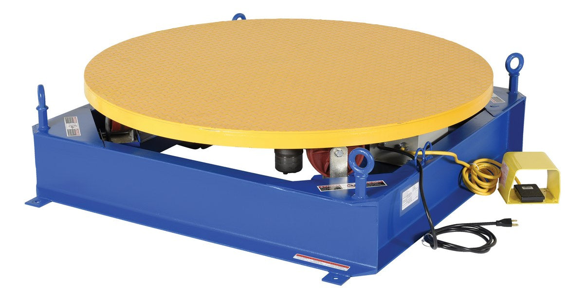 Vestil STPC-EHD steel electric hydraulic stand alone powered carousel - view 2