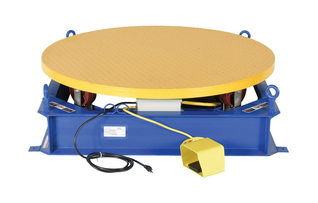 Vestil STPC-EHD steel electric hydraulic stand alone powered carousel - view 4