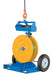 Vestil STRAP-FP steel industrial duty strapping cart with fork pockets - view 2