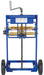 Vestil STRAP-VH steel vertical & horizontal strapping cart blue - view 4