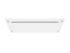 Victory Sunset matte white 600 CFM flush ceiling mount range hood main view