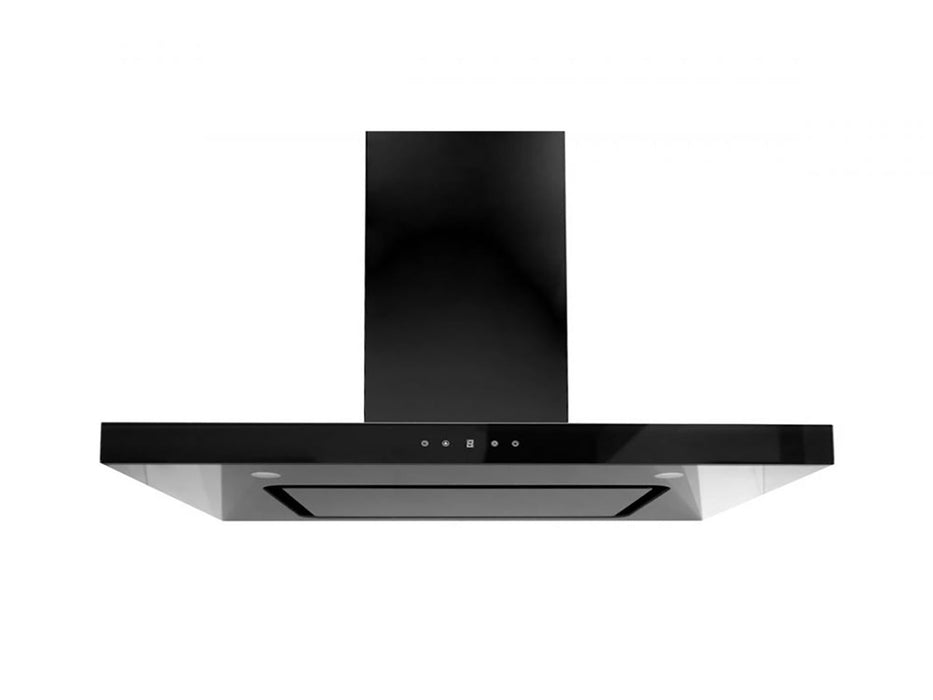 Victory Range Hoods 36 Inch 600 CFM Black Wall Mount Range Hood - VICTORY SV400Z-BK