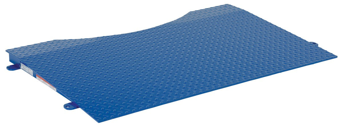 Vestil SWA-50-R-4848 Steel Approach Ramp 48 in. x 48 in. 4,000 lb. Capacity Blue For Use With Model SWA-50