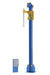 Vestil SWA-5070LP-PMO-RF Steel Retrofit Power Mast Wrap Machine 80-9/16 in. Wrap Height Blue / Yellow For Use With Model SWA-