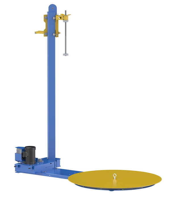 Vestil SWA-50 steel semi-automatic stretch wrap machine - view 2