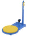 Vestil SWA-54 Steel Semi-Automatic Stretch Wrap Machine 54 in. Turntable Diameter 5,000 lb. Capacity Blue / Yellow