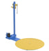 Vestil SWA-70 Steel Semi-Automatic Stretch Wrap Machine 70 in. Turntable Diameter 4,000 lb. Capacity Blue / Yellow