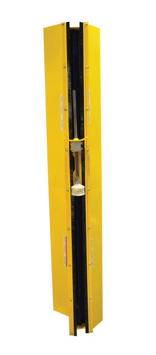 Vestil SWA-CG Steel Stretch Wrap Power Mast Chain Guard Yellow