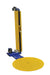 Vestil SWA-CG steel stretch wrap power mast chain guard yellow - view 2