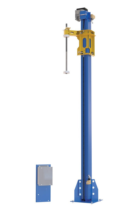 Vestil SWA-PMO-RF Steel Retrofit Power Mast Wrap Machine 80-13/16 in. Wrap Height Blue / Yellow