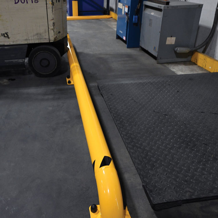 Vestil SWAC-144 steel wheel alignment curb - view 5