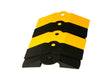Vestil SWCP-1X-YB-M ABS Plastic Sidewinder Protector 12 in. x 9-3/4 in. 260 lb. Capacity Black / Yellow