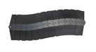 Vestil SWCP-3-BK-L ABS Plastic Sidewinder Protector 40 in. x 13-5/8 in. 260 lb. Load Capacity Black