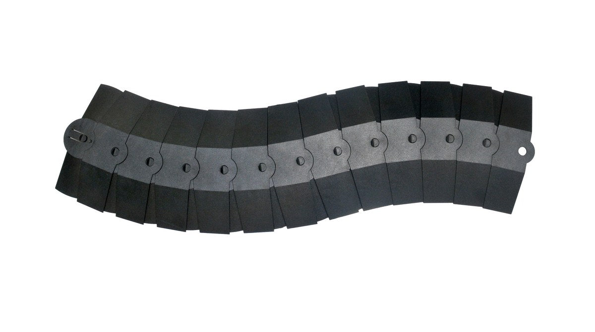 Vestil SWCP-3-BK-M ABS Plastic Sidewinder Protector 40 in. x 9-3/4 in. 260 lb. Load Capacity Black