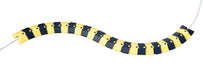 Vestil SWCP-3-YB ABS Plastic Cord Protector with End Caps 40 in. x 3 in. 2,000 lb. Load Capacity Black / Yellow