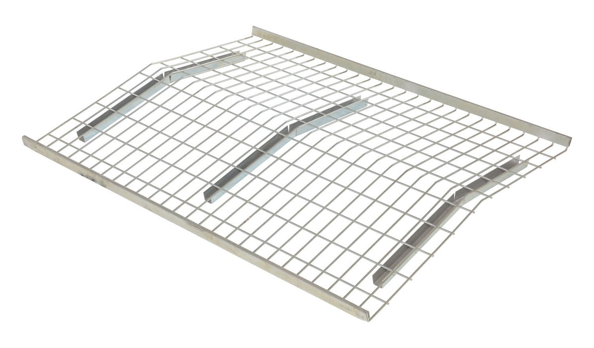 Vestil SWMD-4252 steel pallet rack crown wire deck - view 2