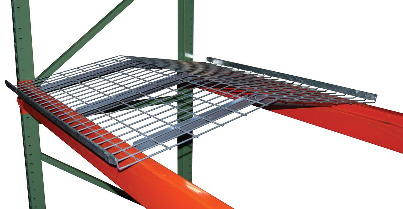 Vestil SWMD-4252 steel pallet rack crown wire deck - view 5