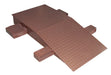 Vestil SWR-24-10-60 Steel Wheel Riser 60 in. x 24 in. x 10-1/4 in. 40,000 lb. Capacity Brown