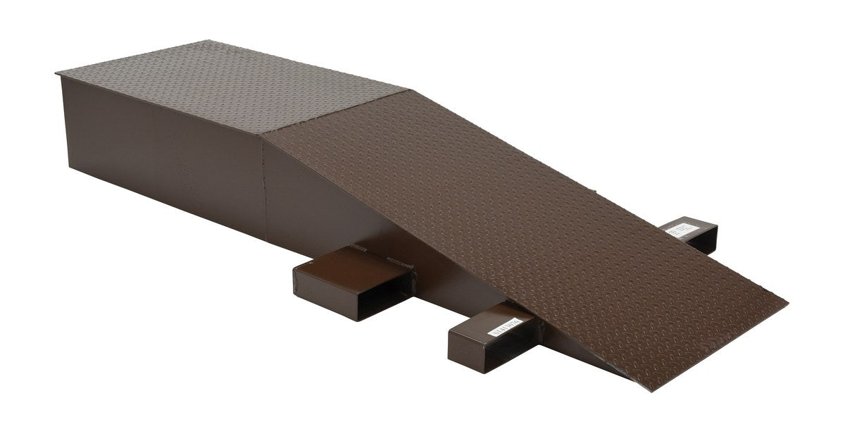 Vestil SWR-24-12-84 Steel Wheel Riser 84 in. x 24 in. x 12-1/4 in. 40,000 lb. Capacity Brown