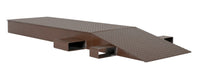 Vestil SWR-24-6-84 Steel Wheel Riser 84 in. x 24 in. x 6-1/4 in. 40,000 lb. Capacity Brown