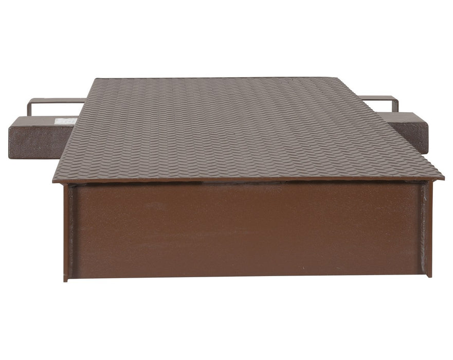 Vestil SWR-24-6-84 steel wheel riser - view 4