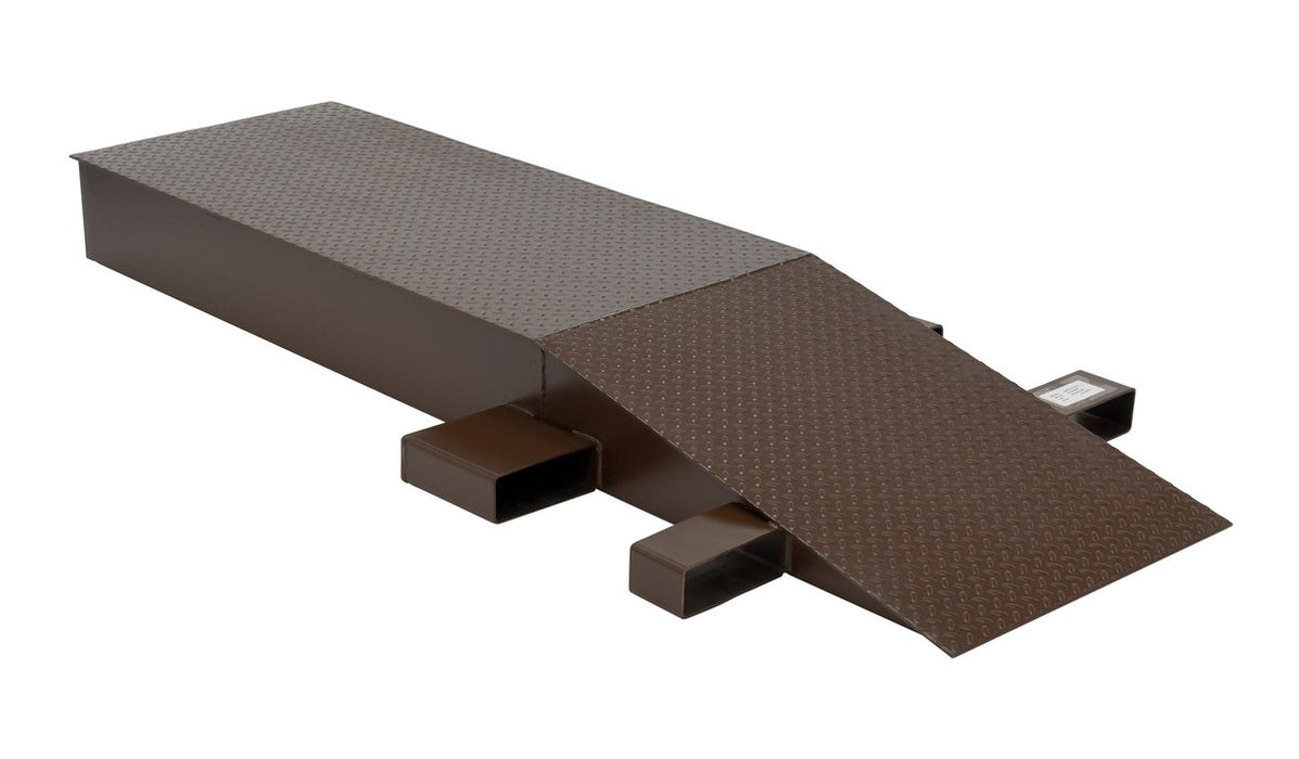 Vestil SWR-24-8-84 Steel Wheel Riser 84 in. x 24 in. x 8-1/4 in. 40,000 lb. Capacity Brown