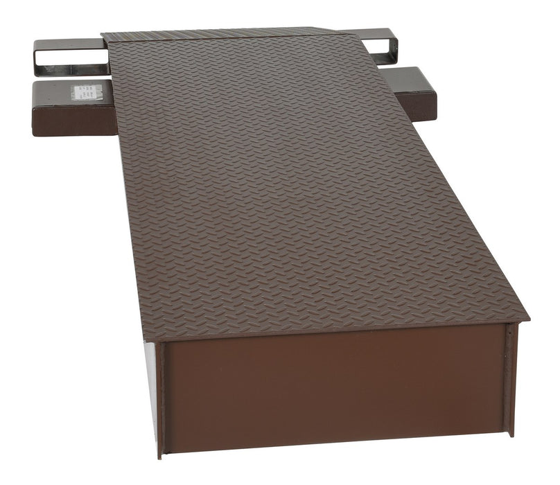 Vestil SWR-24-8-96 steel wheel riser - view 4