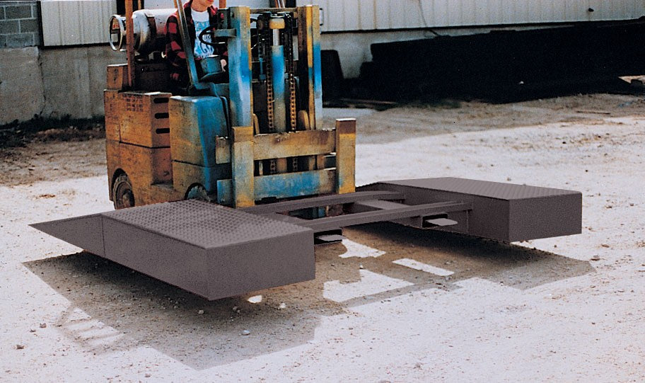 Vestil SWR-CPL Factory Installed Pickup Loop 36 in. x 54-5/8 in. Connects Steel Wheel Riser Units