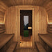 Green Vista Living SaunaLife Model CL12GCP Cube-Series Outdoor Home Sauna Suite Kit | 8 Persons - Features
