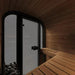 Green Vista Living SaunaLife Model CL3G Cube-Series Outdoor Home Sauna Kit | 2 Persons - Dimensions