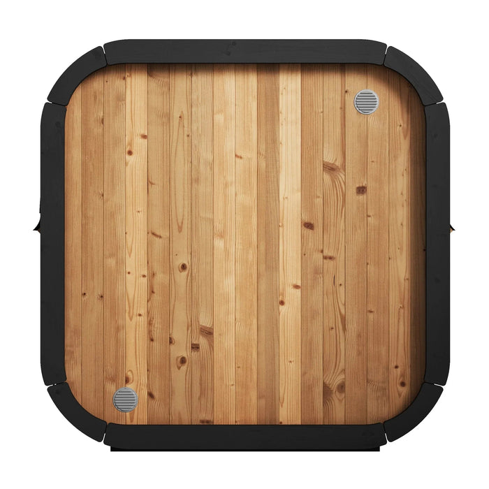 Green Vista Living SaunaLife Model CL4G Cube-Series Outdoor Sauna | 3 Persons - Dimensions