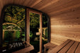Green Vista Living SaunaLife Model CL5G Cube-Series Outdoor Sauna | 4 Persons - Features