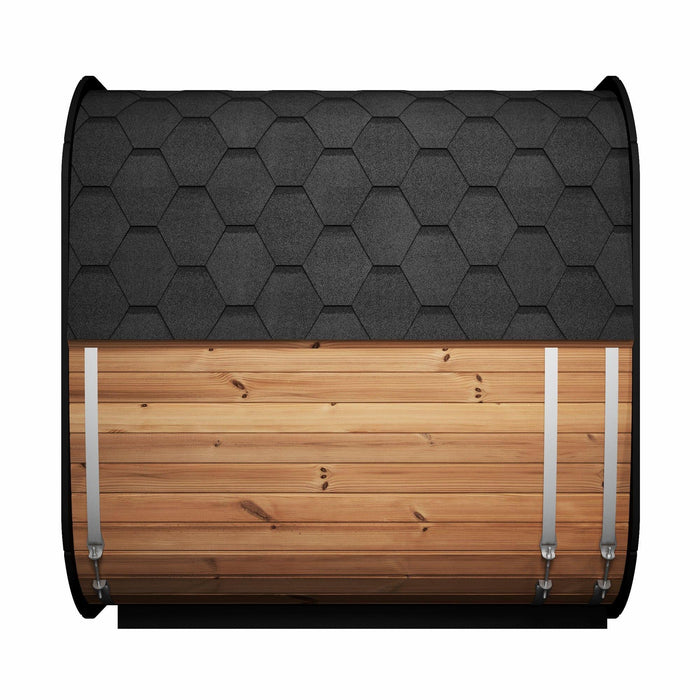 Green Vista Living SaunaLife Model CL7G Cube-Series Outdoor Sauna | 6 Persons - Features