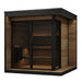 Green Vista Living SaunaLife Model GL6 Outdoor Sauna Kit | 6 Persons - Side View