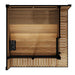 Green Vista Living SaunaLife Model GL6 Outdoor Sauna Kit | 6 Persons - Close-Up