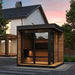 Green Vista Living SaunaLife Model GL6 Outdoor Sauna Kit | 6 Persons
