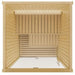 Green Vista Living SaunaLife Model X2 Indoor Sauna | 2 Persons - Close-Up