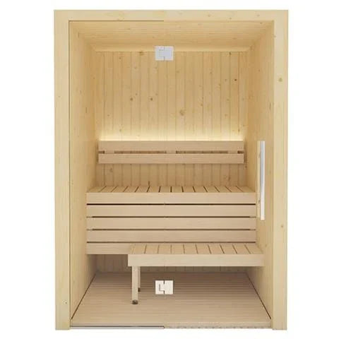 Green Vista Living SaunaLife Model X2 Indoor Sauna | 2 Persons - Side View