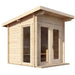 Green Vista Living SaunaLife Model G4 Outdoor Home Sauna Kit | 6 Persons - Detail View