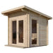 Green Vista Living SaunaLife Model G4 Outdoor Home Sauna Kit | 6 Persons