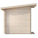 Green Vista Living SaunaLife Model G4 Outdoor Home Sauna Kit | 6 Persons - Installation View