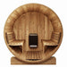 Green Vista Living SaunaLife Model E7 Barrel Sauna | 4 Persons - Close-Up